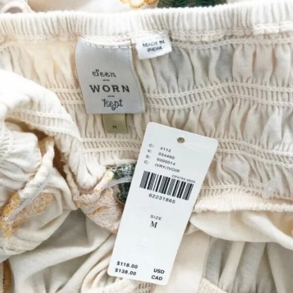 Anthropologie Pineapple Ruffle Tank Top - Picture 9 of 9